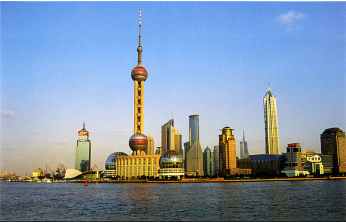 上海東方明珠和金茂大廈